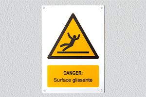 Impression plastique - Surface glissante